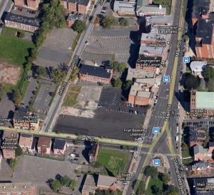 Park and Main Streets, Hartford (Google Maps)